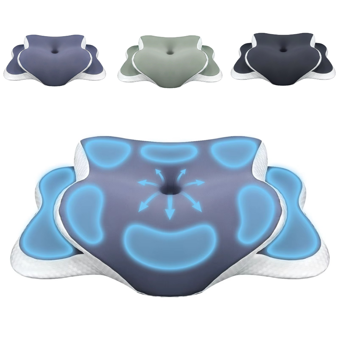 Chillows Original Hybrid 8 Point Memory Foam Ergonomic Ultra Cool Pillow