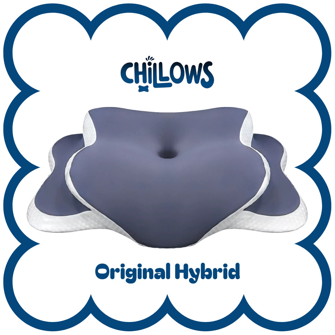 Chillows Original Hybrid 8 Point Memory Foam Ergonomic Ultra Cool Pillow